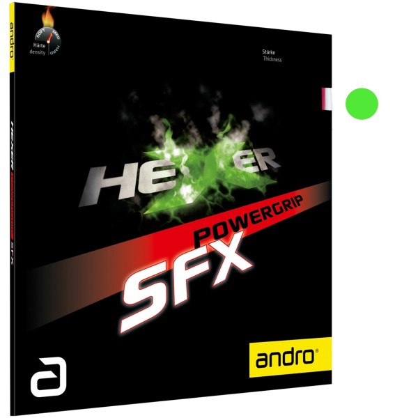 andro Belag Hexer Powergrip SFX
