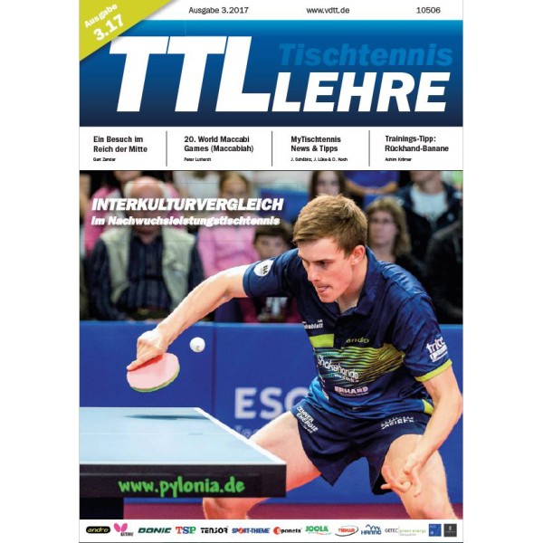 VDTT-Zeitschrift Tischtennislehre Ausgabe 2017-03