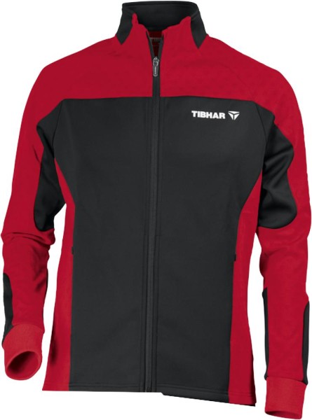 Tibhar Anzugjacke Trend schwarz/rot