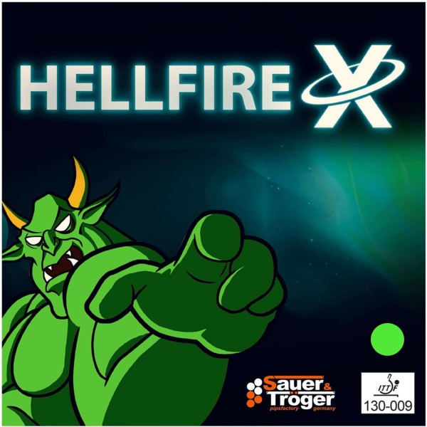 Sauer&Tröger Belag Hellfire X grün