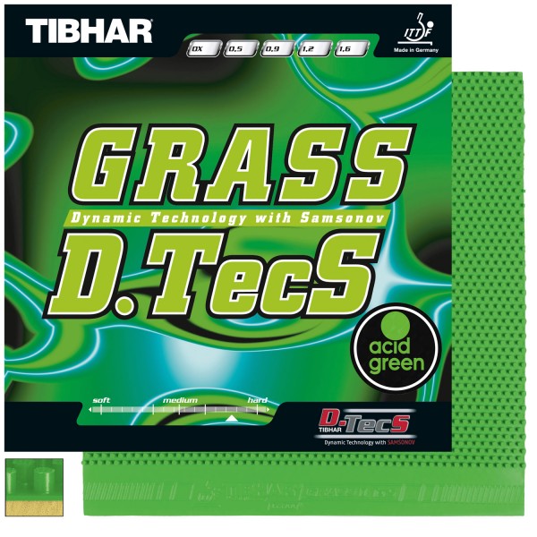 Tibhar Belag Grass D.TecS acid grün