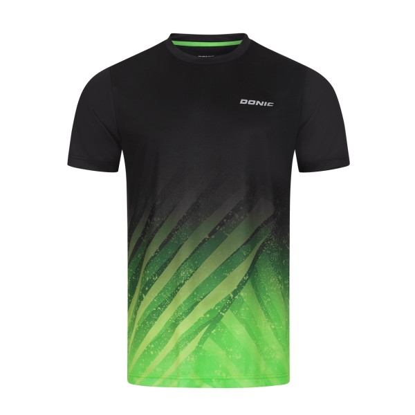 Donic T-Shirt Argon schwarz/grün