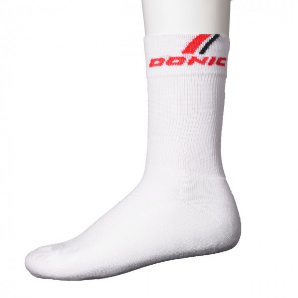 Donic Socke Vesuvio weiß/rot