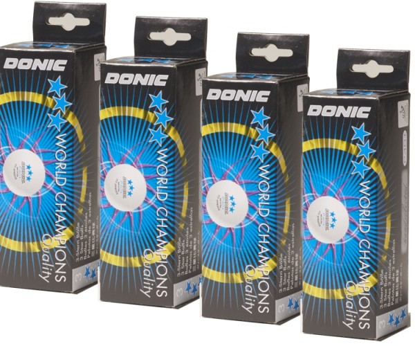 Donic Ball P40+ *** ABS 12er Pack