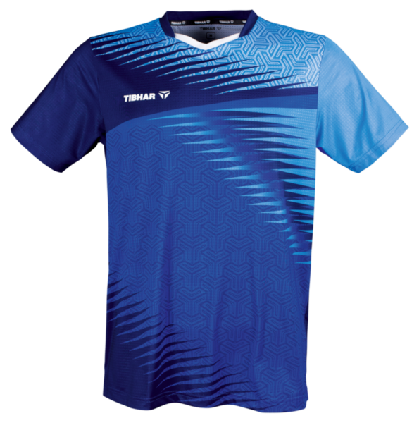 Tibhar TT-Shirt Azur blau/marine