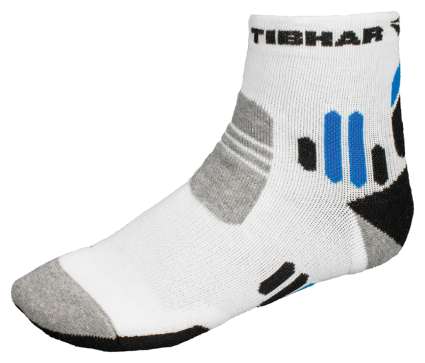 Tibhar Socke Tech II weiß/schwarz/blau
