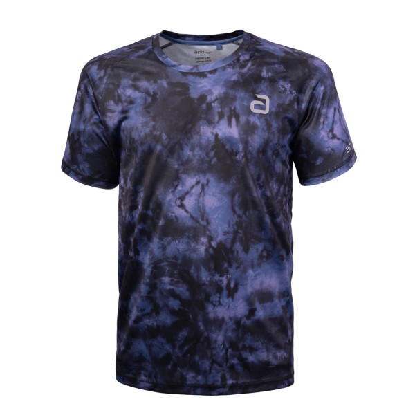 andro T-Shirt Barci schwarz/blau