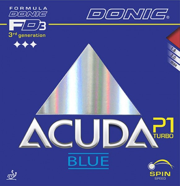 Donic Belag Acuda Blue P1 Turbo
