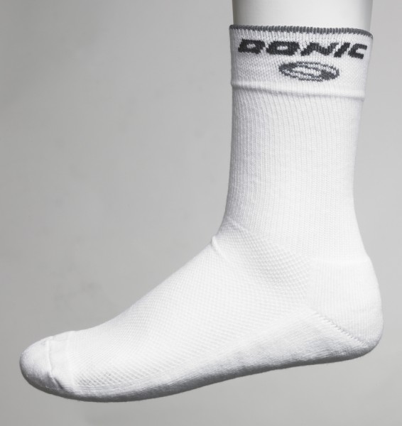 Donic Socke Arona weiß/anthrazit 36-40