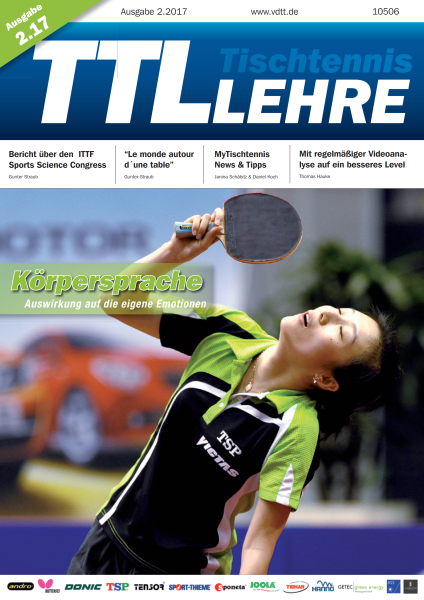 VDTT-Zeitschrift Tischtennislehre Ausgabe 2017-02