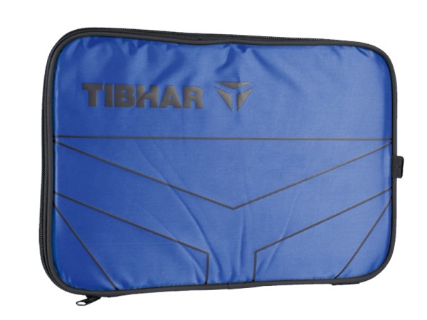 Tibhar Einzelhülle T-Logo eckig royalblau