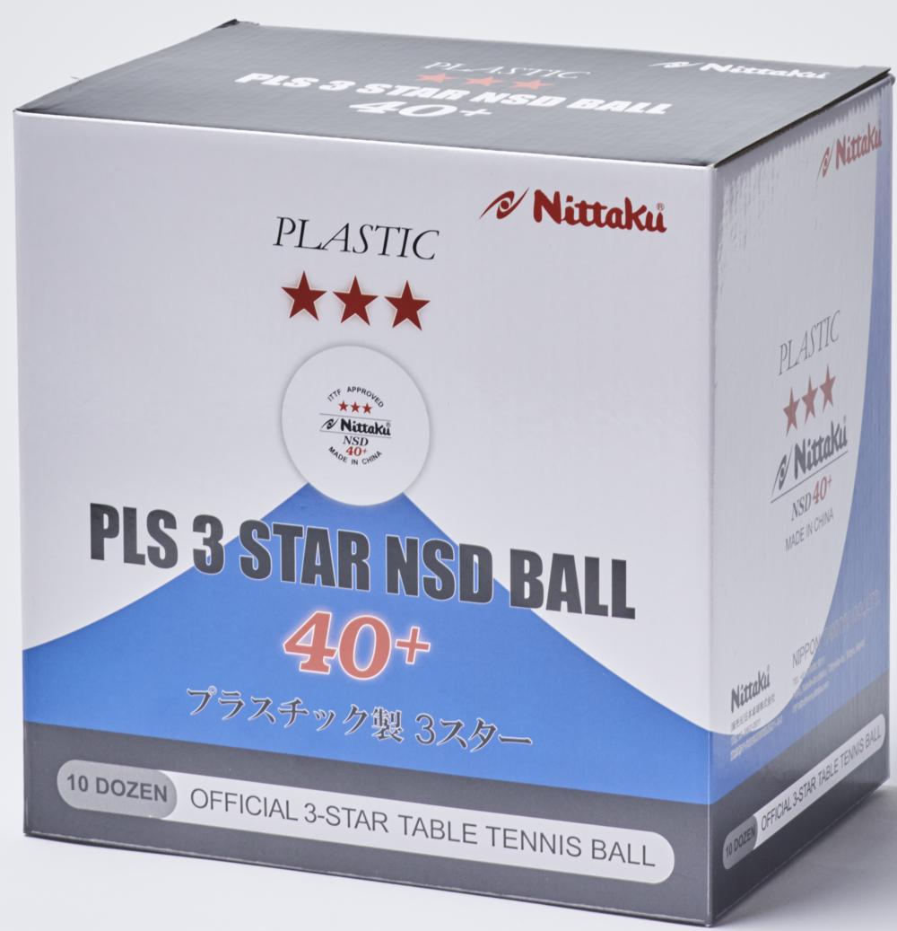 *** 120er Pack Nittaku Tischtennisball SD 40 