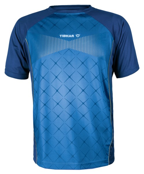 Tibhar T-Shirt Pulse blau/navy