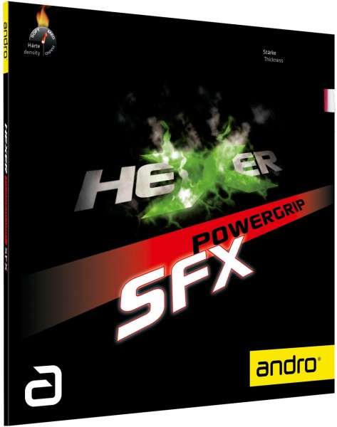 andro Belag Hexer Powergrip SFX