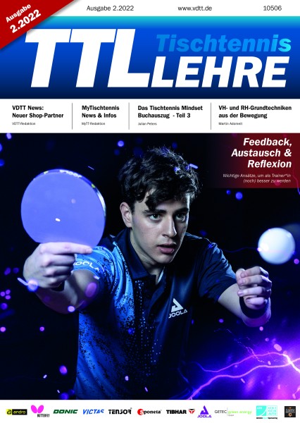 VDTT-Zeitschrift Tischtennislehre Ausgabe 2022-02