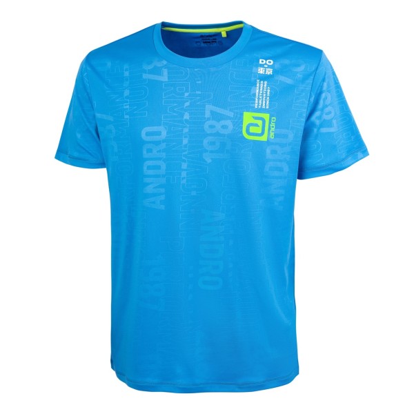andro T-Shirt Dexar blau/grün