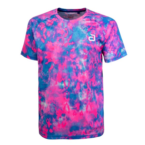andro T-Shirt Barci blau/pink