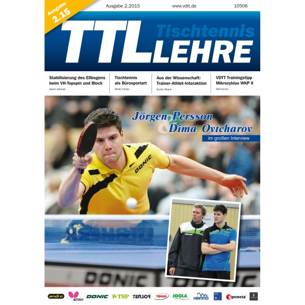 VDTT-Zeitschrift Tischtennislehre Ausgabe 2015-02