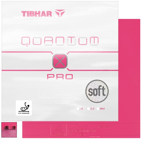 Tibhar Belag Quantum X Pro Soft pink