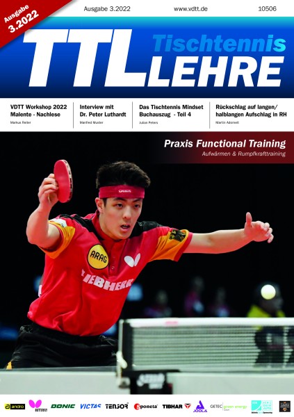 VDTT-Zeitschrift Tischtennislehre Ausgabe 2022-03