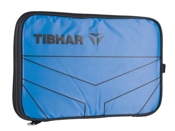 Tibhar Doppelhülle T-Logo eckig himmelblau